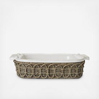 Waveney Wicker Square Baker Holder