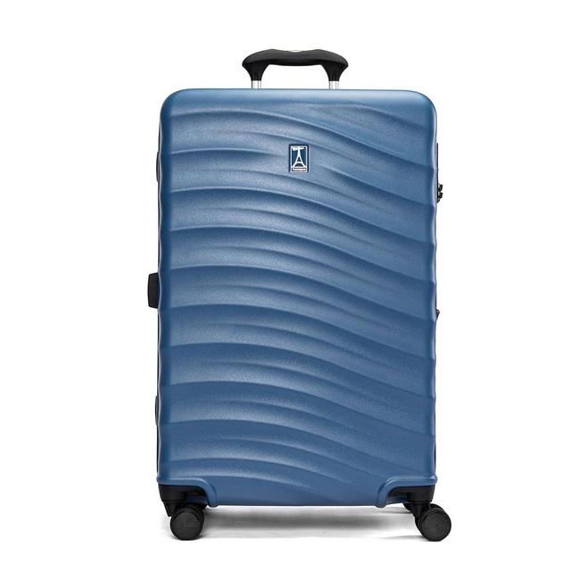 Travelpro Maxlite Air V2 Hardside Expandable Checked Luggage, 8 Spinner Wheels, Lightweight Hard Shell Suitcase, TSA lock, Ensign Blue, Checked Medium 25-Inch