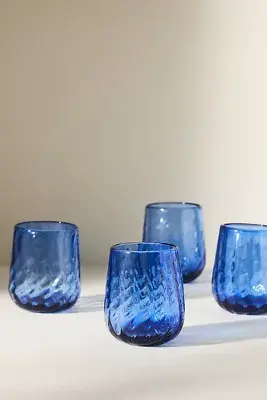 Greer Stemless Wine Glasses, Set of 4