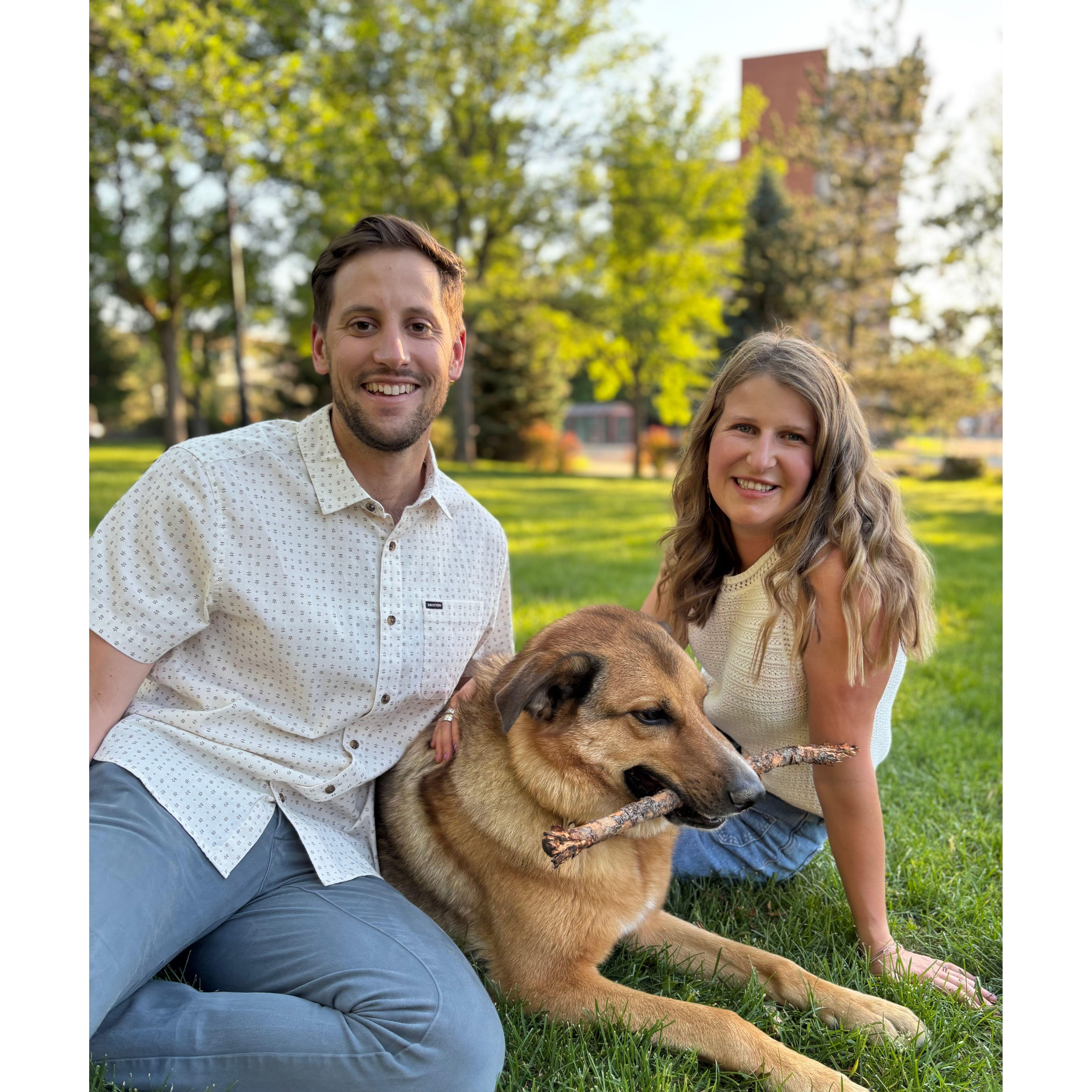 Elizabeth, Sam, & Teo.