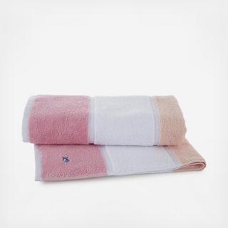 Performance Stripe Bath Towel