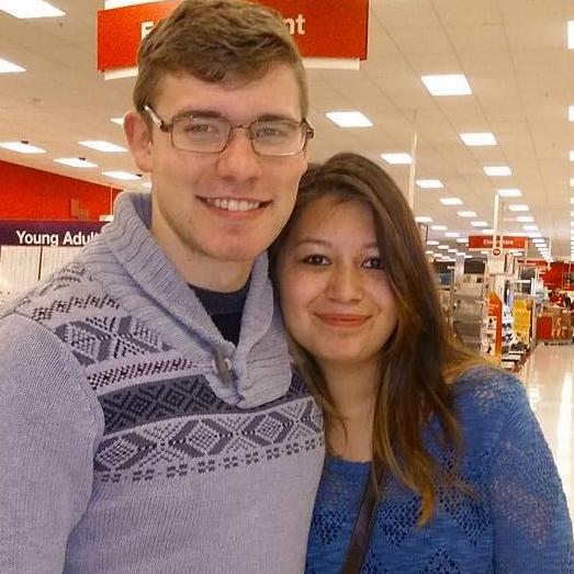 Our first photo together