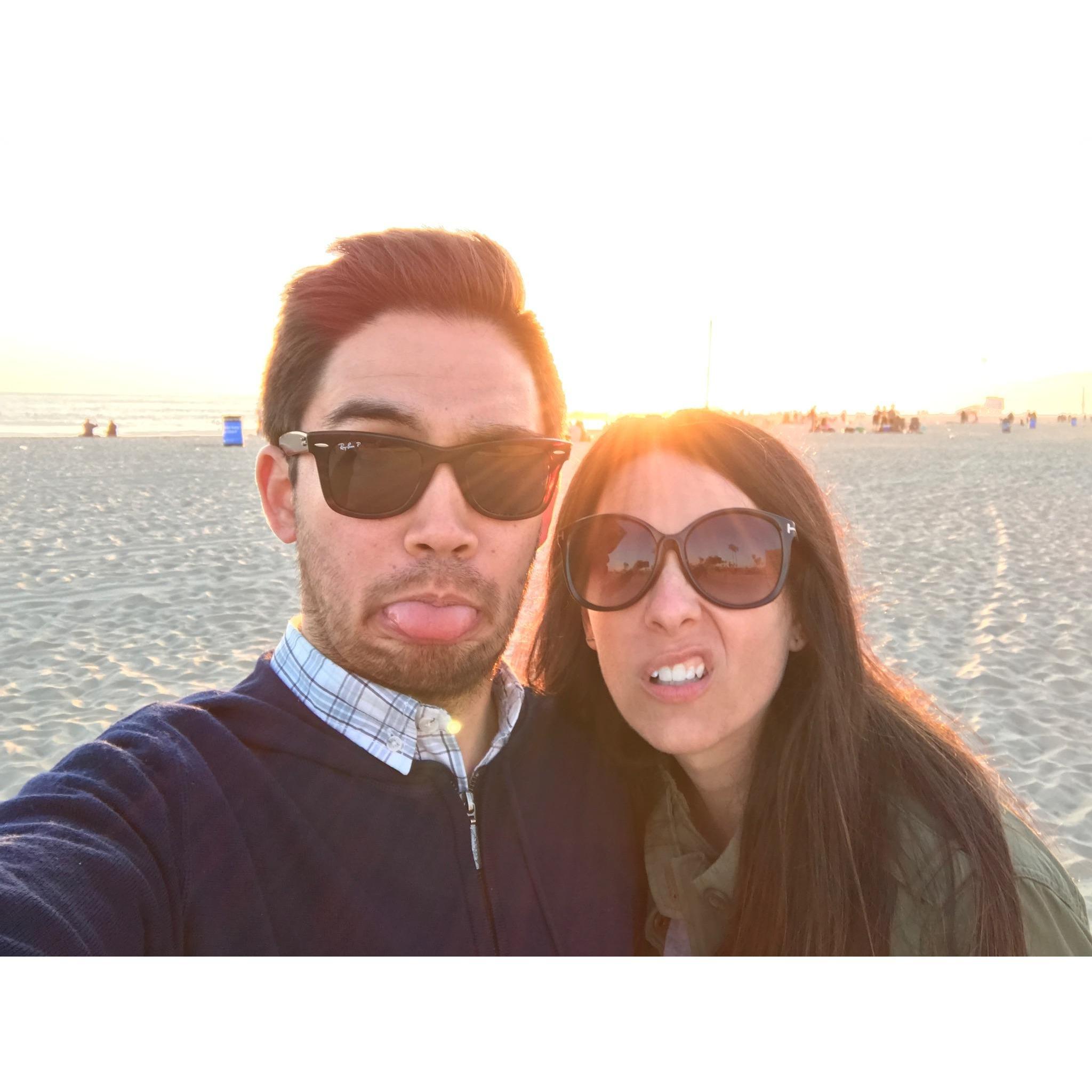 A short stint in Los Angeles.