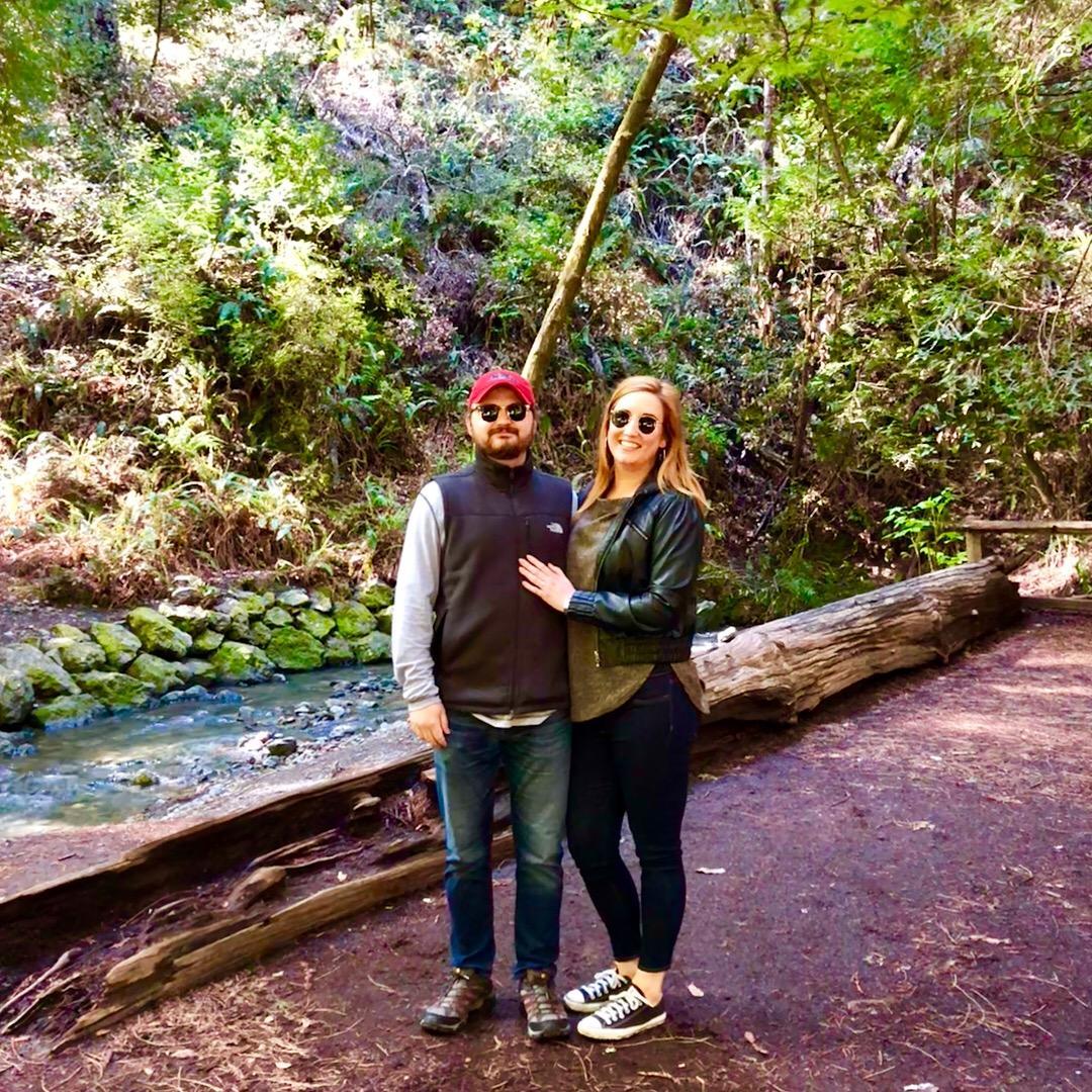 The spot where we got engaged