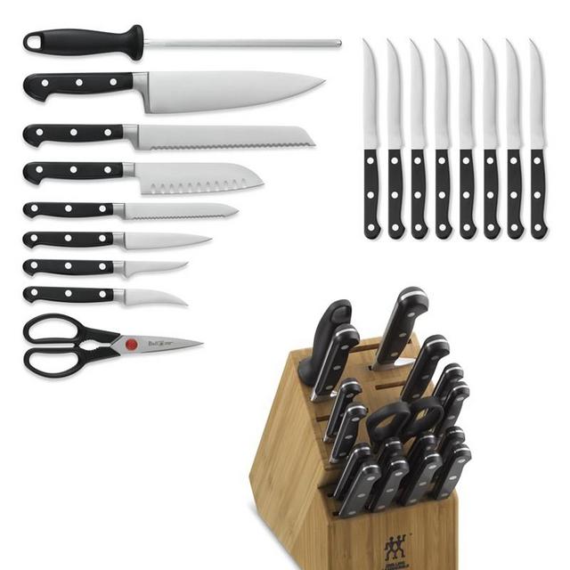 Zwilling J.A. Henckels Professional "S" 18-Piece Knife Block Set