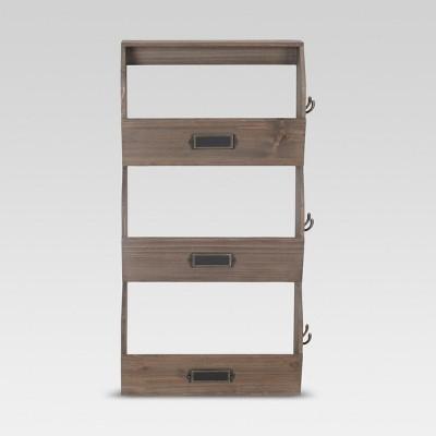 Vertical Bins with Hooks 24"x12" - Threshold™