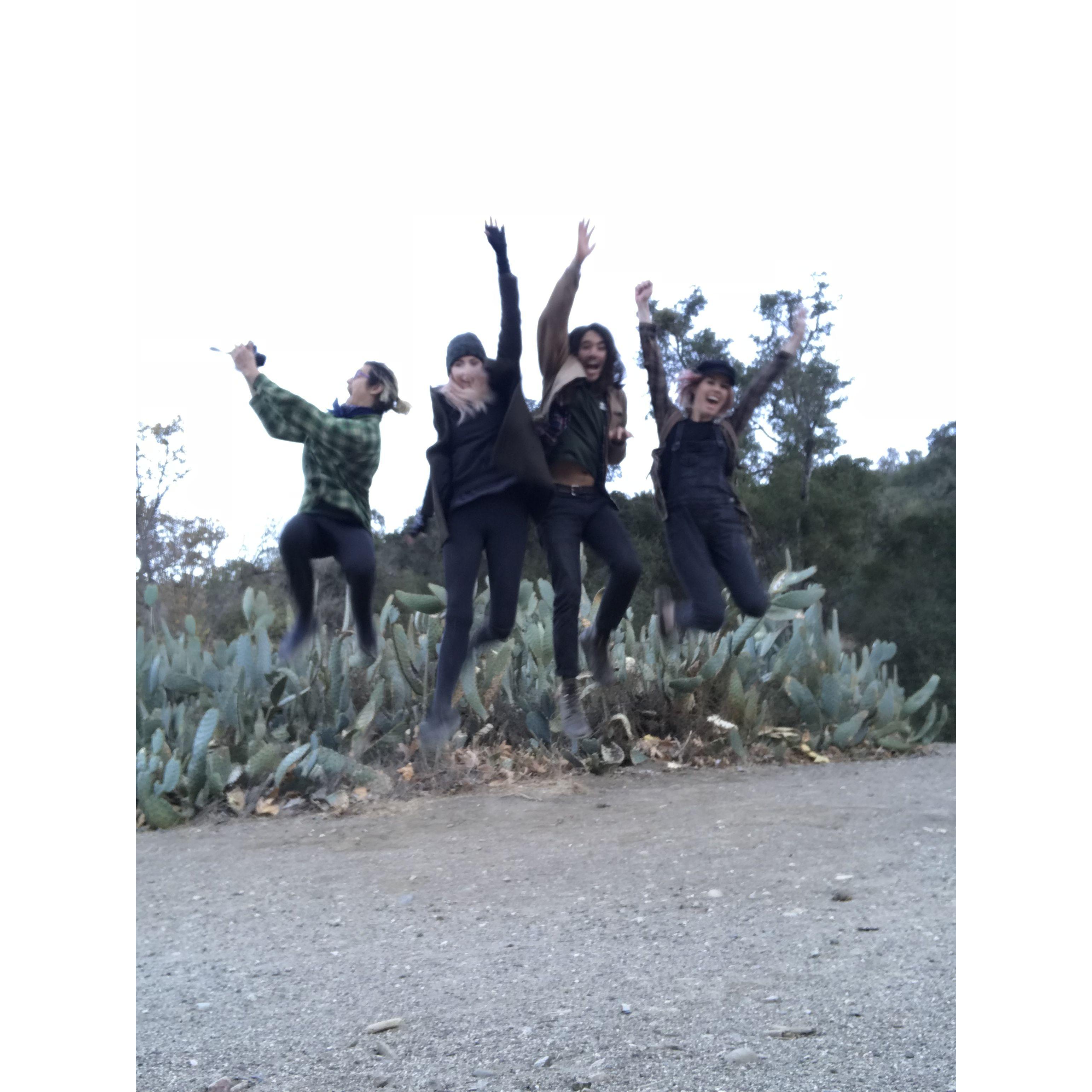 Group shot with some besties, Micah and Alexis :)