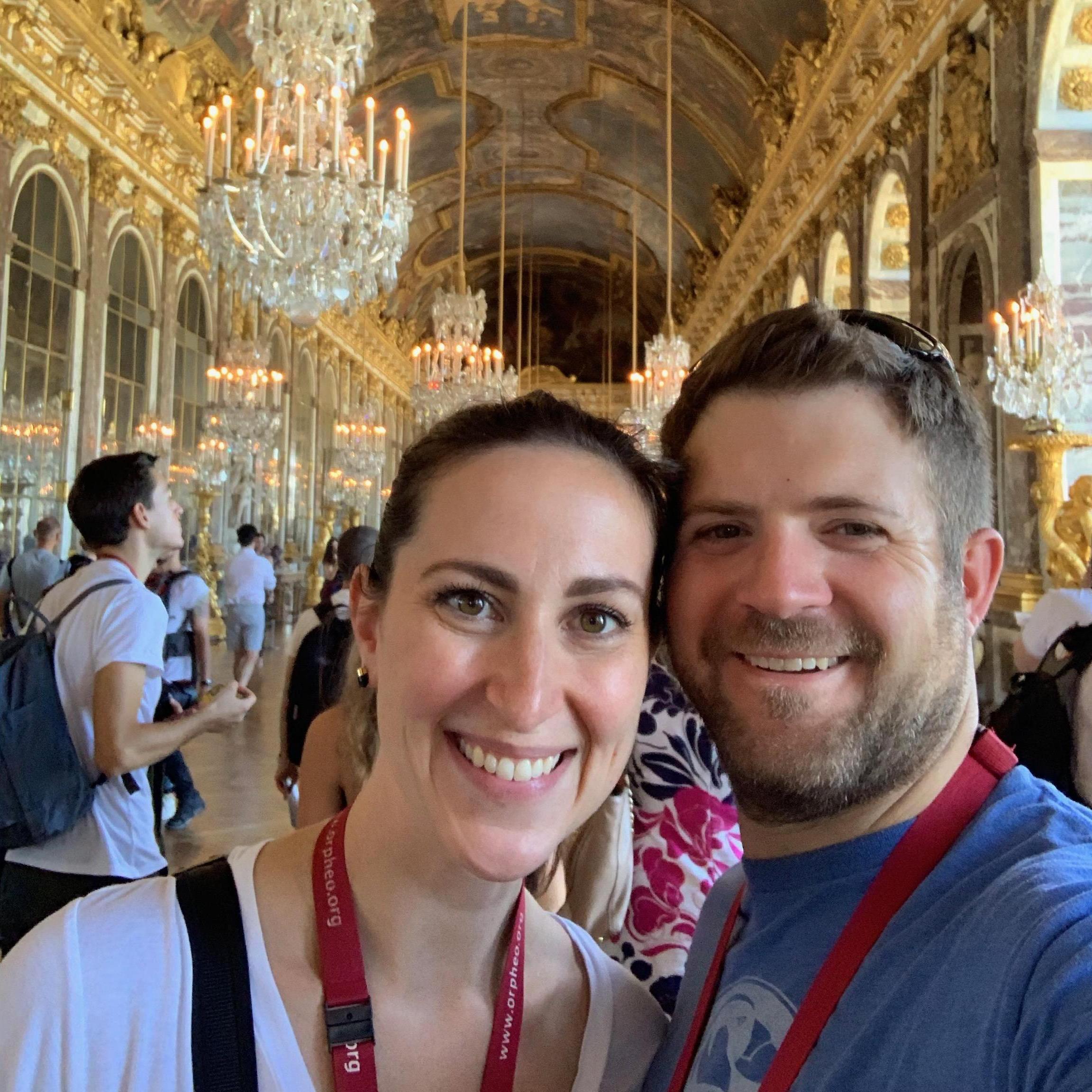 Tourist mode at Versailles.