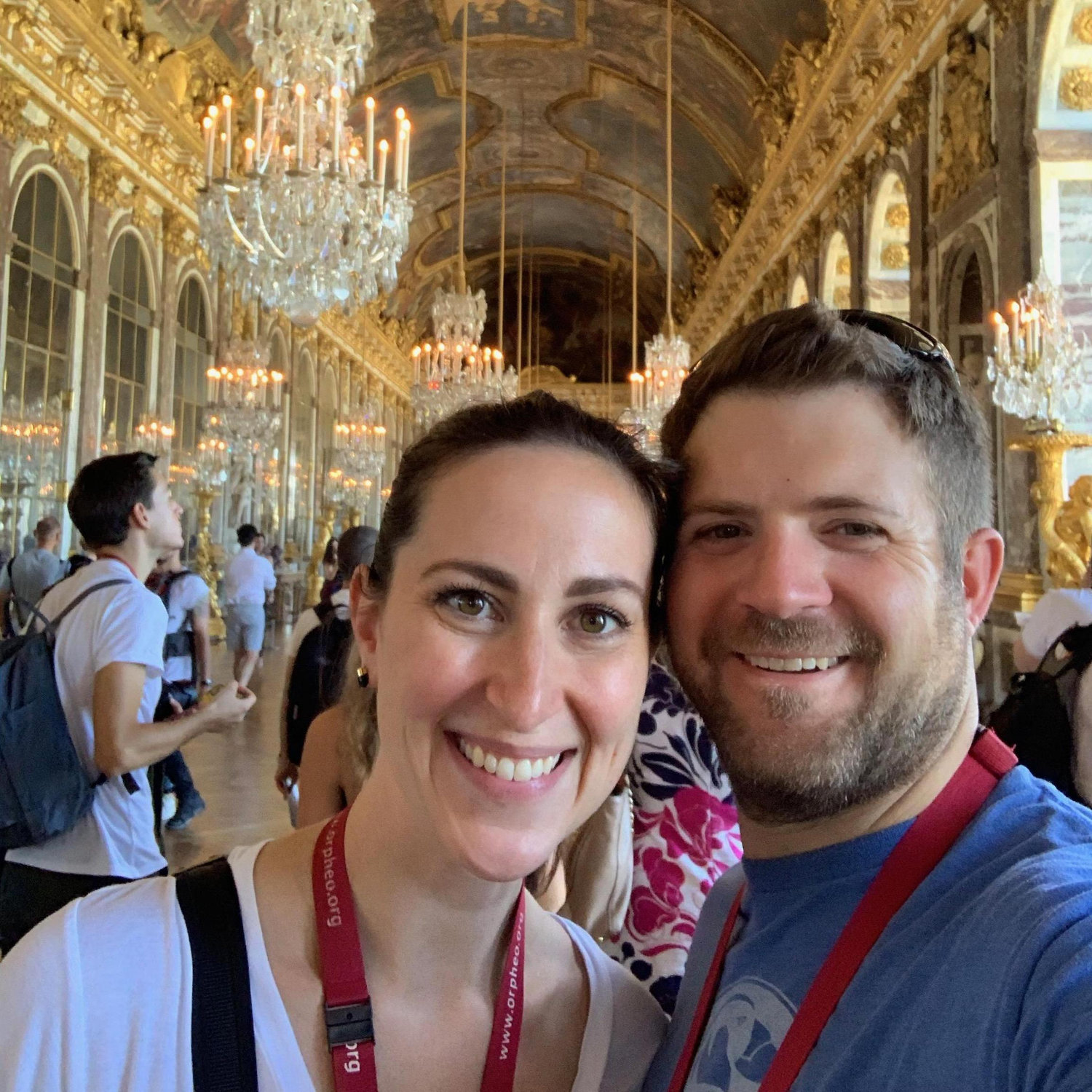 Tourist mode at Versailles.