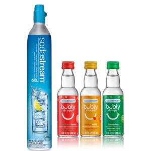 SodaStream 60L Co2 Bundle with Bubly 3-Pack
