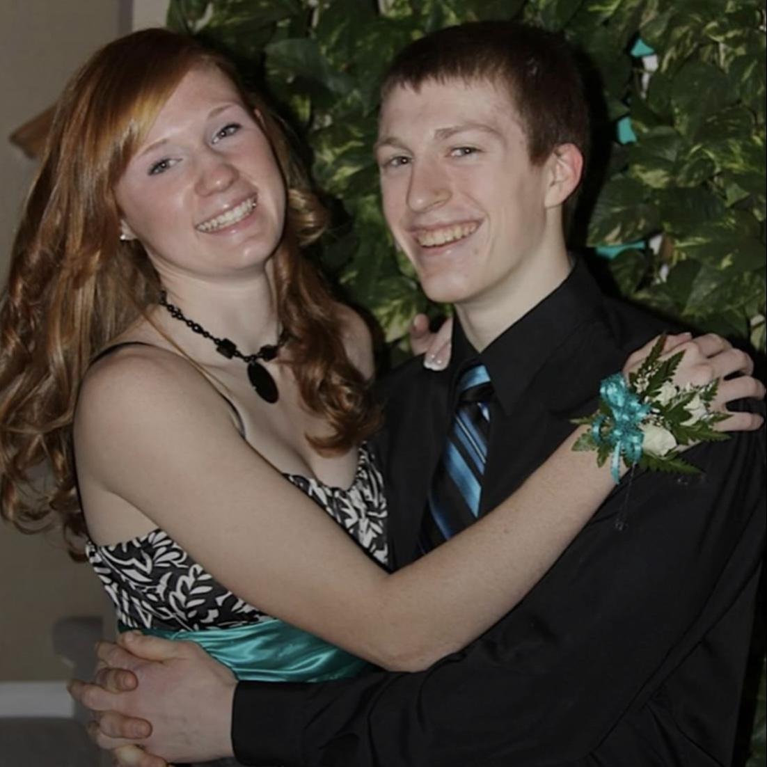 Winter formal 2013! Our FIRST picture together. BABIES!