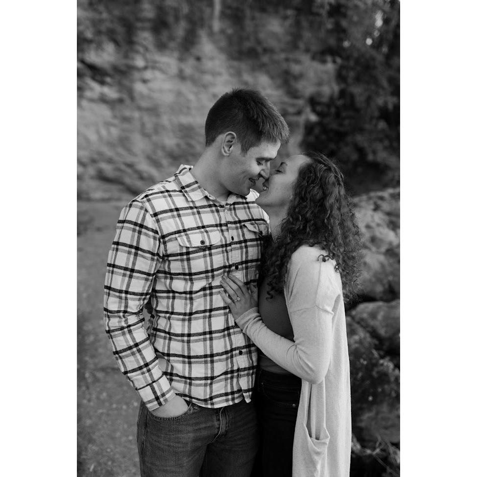 We spend most of our days laughing and being silly. There is hardly any serious moments in our house. We know our wedding will be the same.