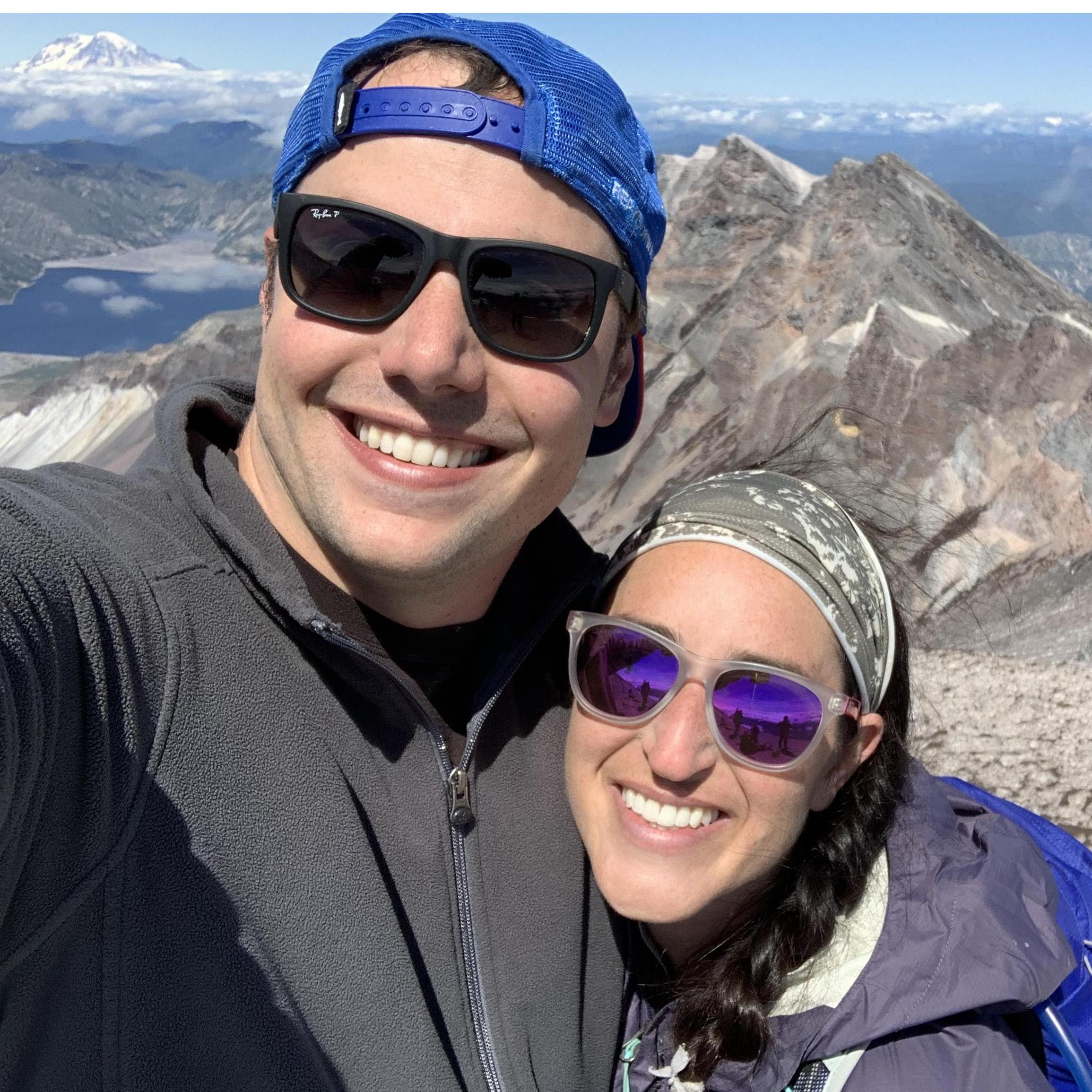 We summited Mt. Saint Helens in July of 2020