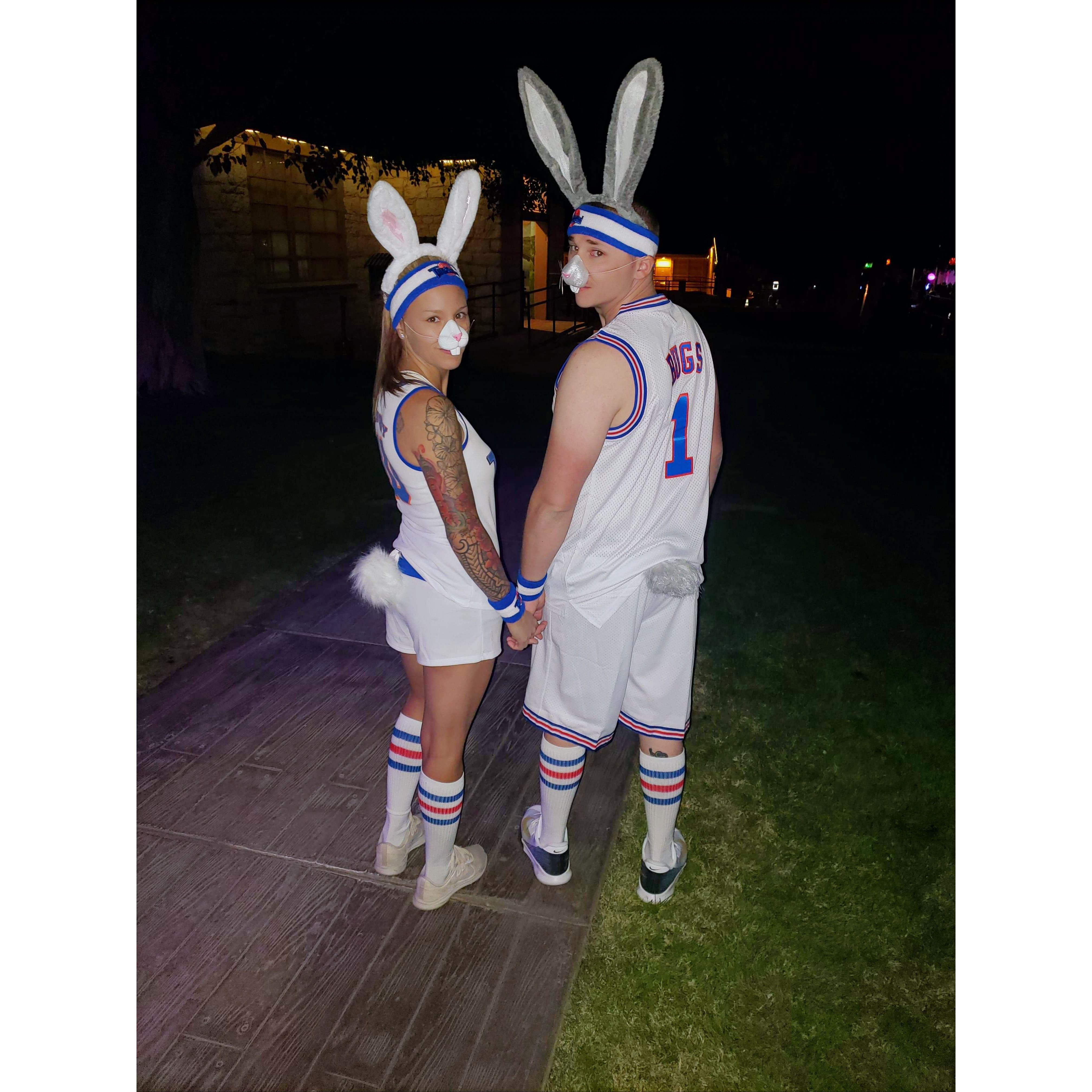 Halloween 2020 Bugs Bunny & Lola Bunny.