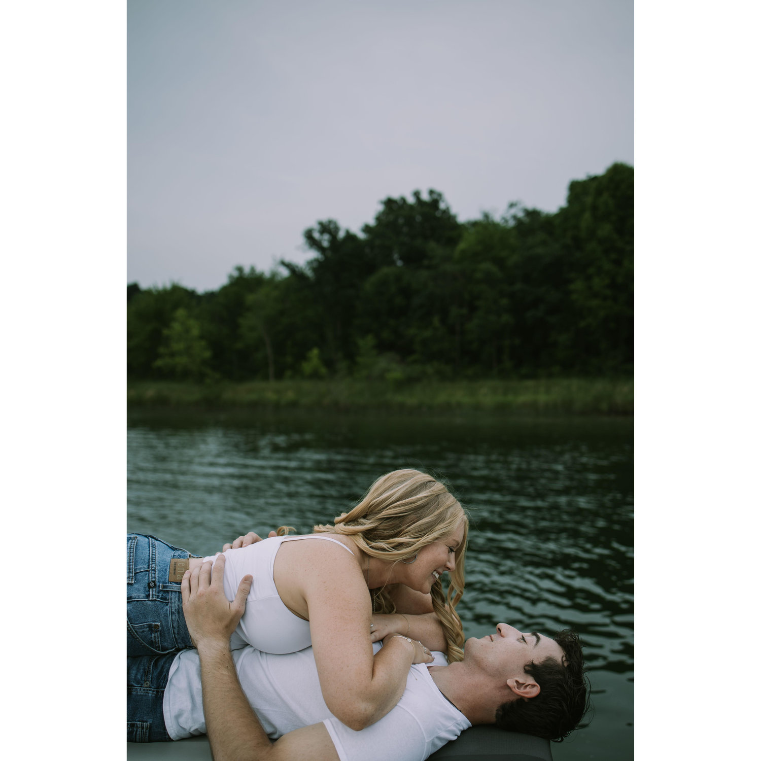 Our Engagement Photoshoot on the Lake