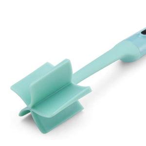 Farberware Heat Resistant Nylon Meat and Potato Masher, Safe for Non-Stick Cookware, Aqua Sky