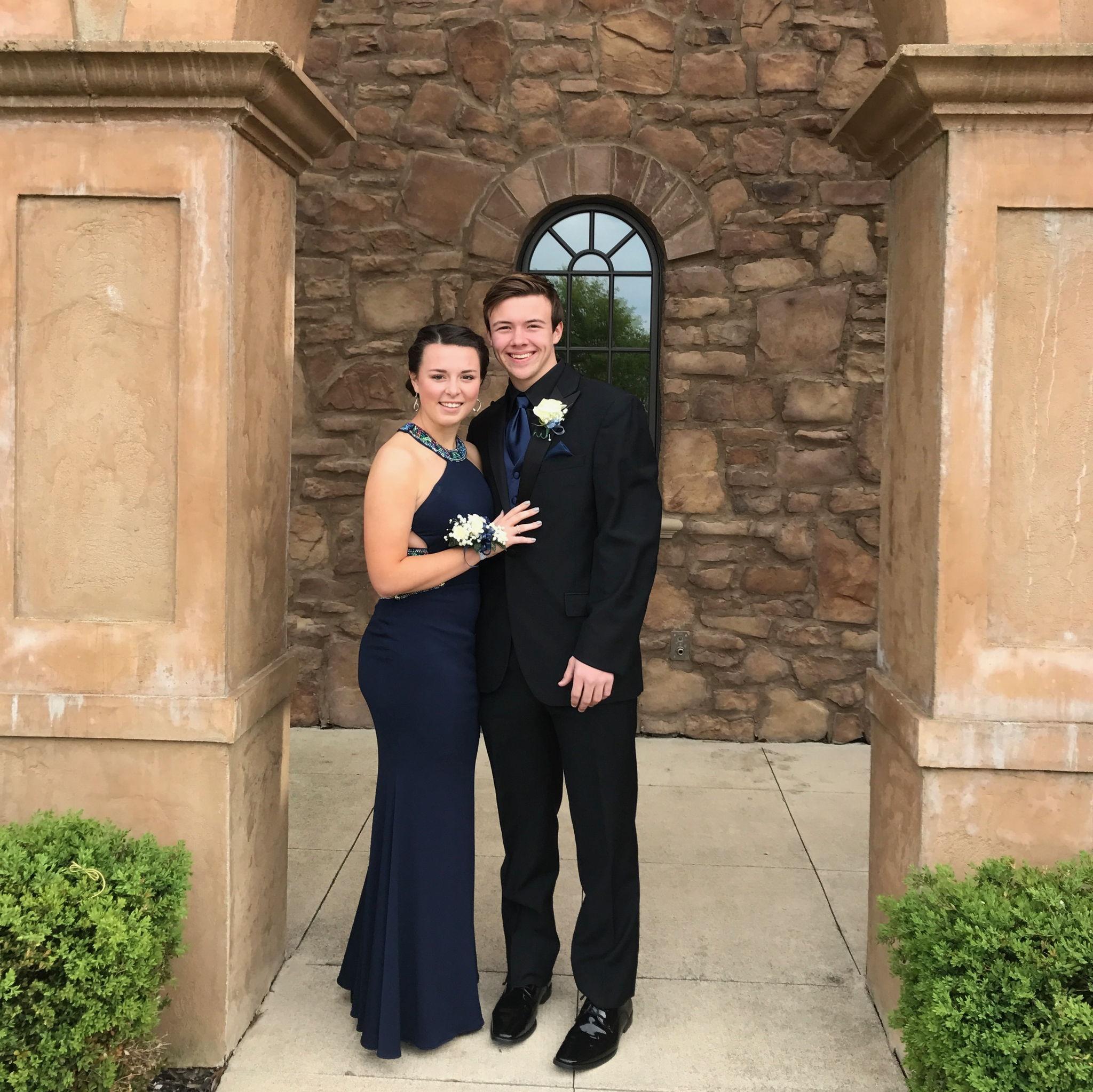 Junior year Prom, May 2017