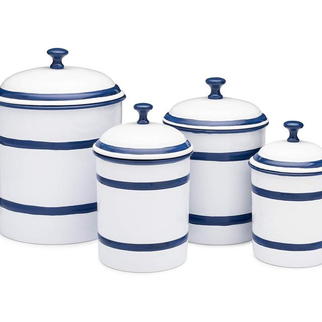 Canister Set, 4 pcs, 4 Qt, 2.5 Qt, 1.5 Qt, 1 Q