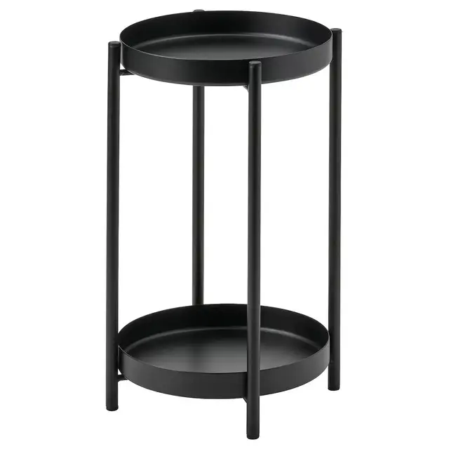OLIVBLADPlant stand, indoor/outdoor black13 ¾ "