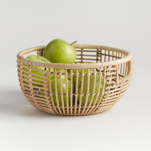 Savrin Rattan Fruit Basket