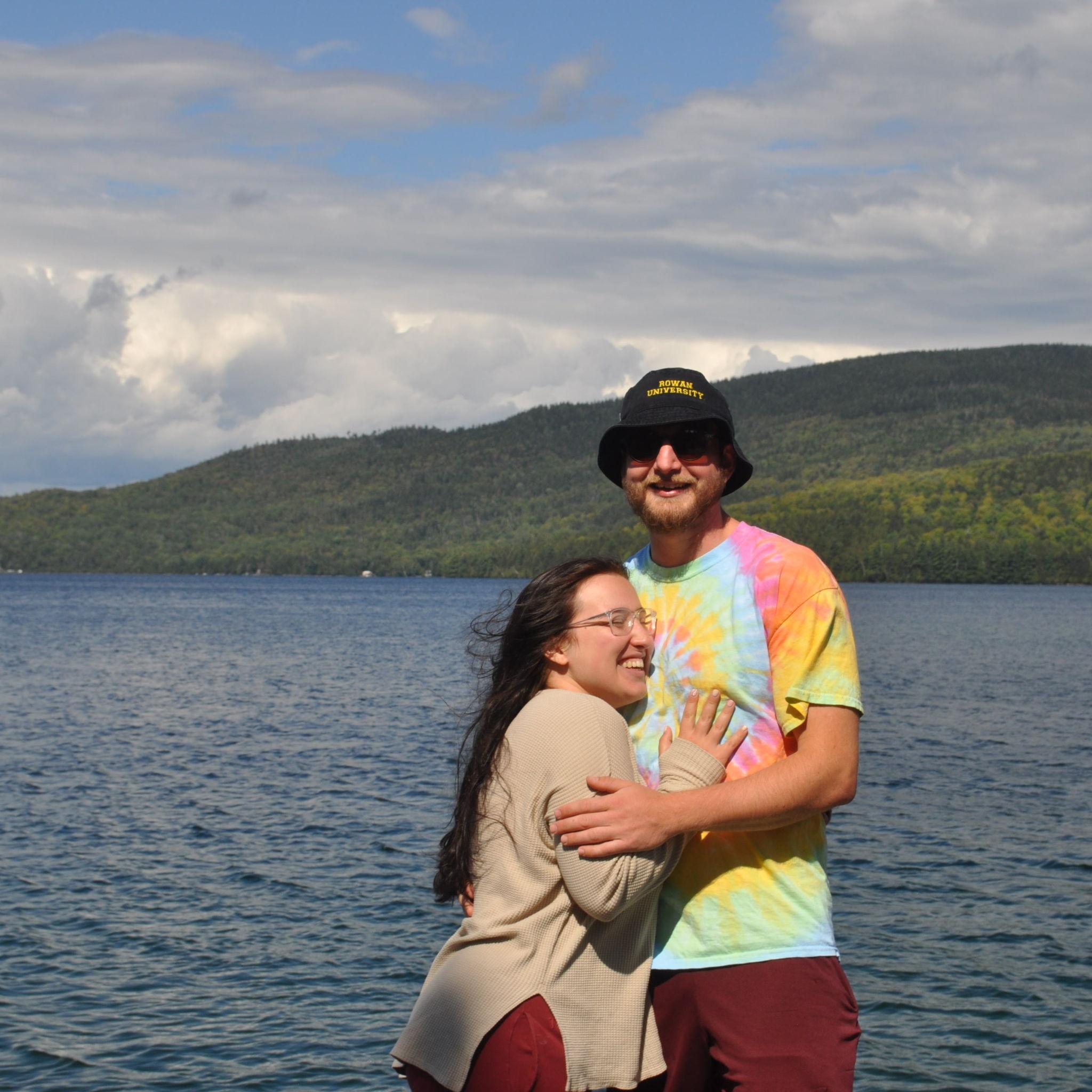 Gabe & Alyssa at Colby's Cove on Pleasant Pond, Maine.
September 2021