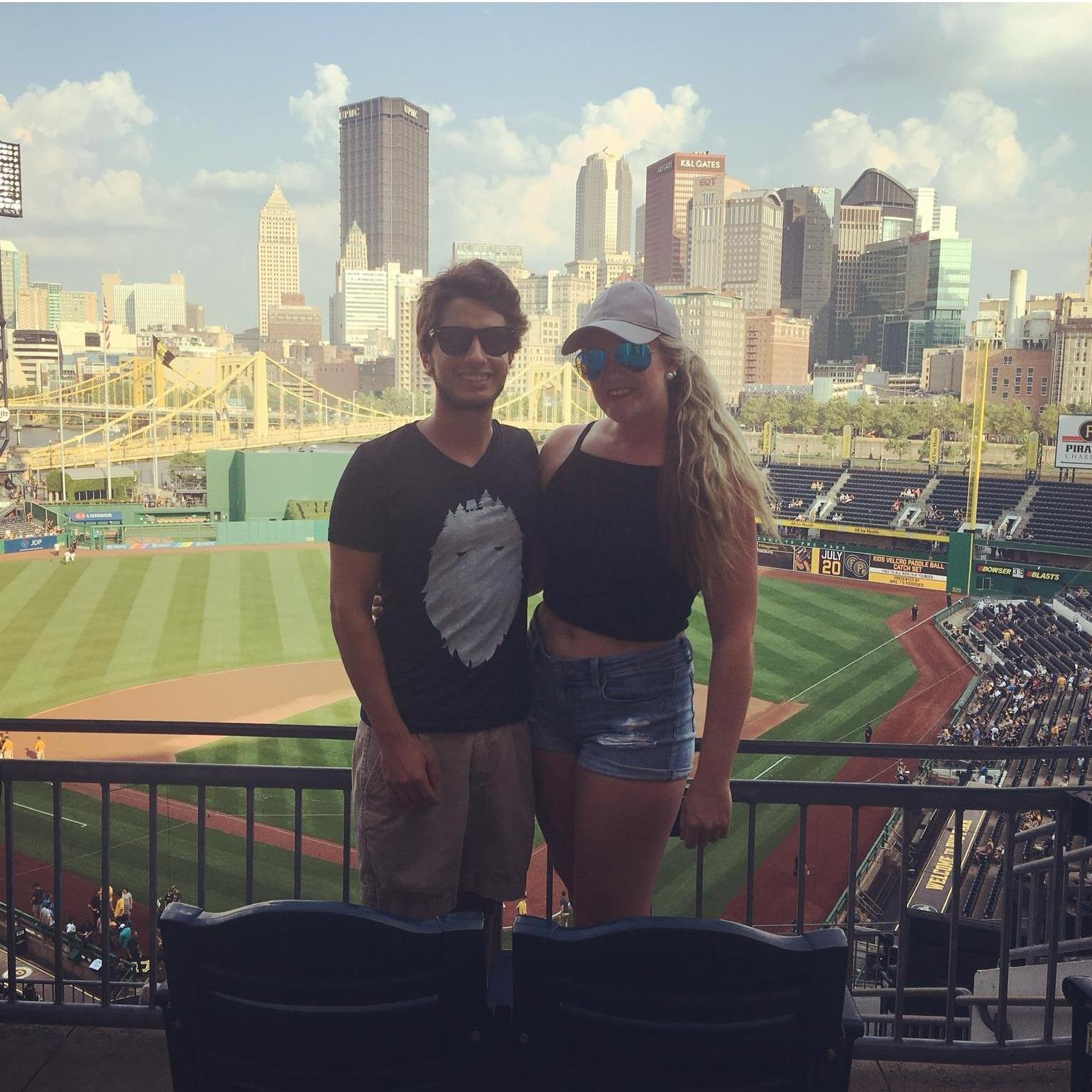 Pittsburgh Pirates stadium.