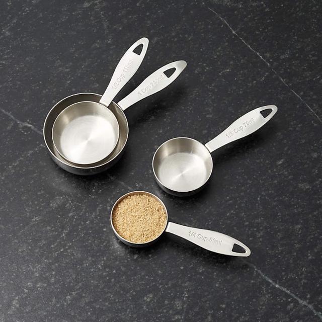 Stainless Steel Measuring Cups, Set of 4