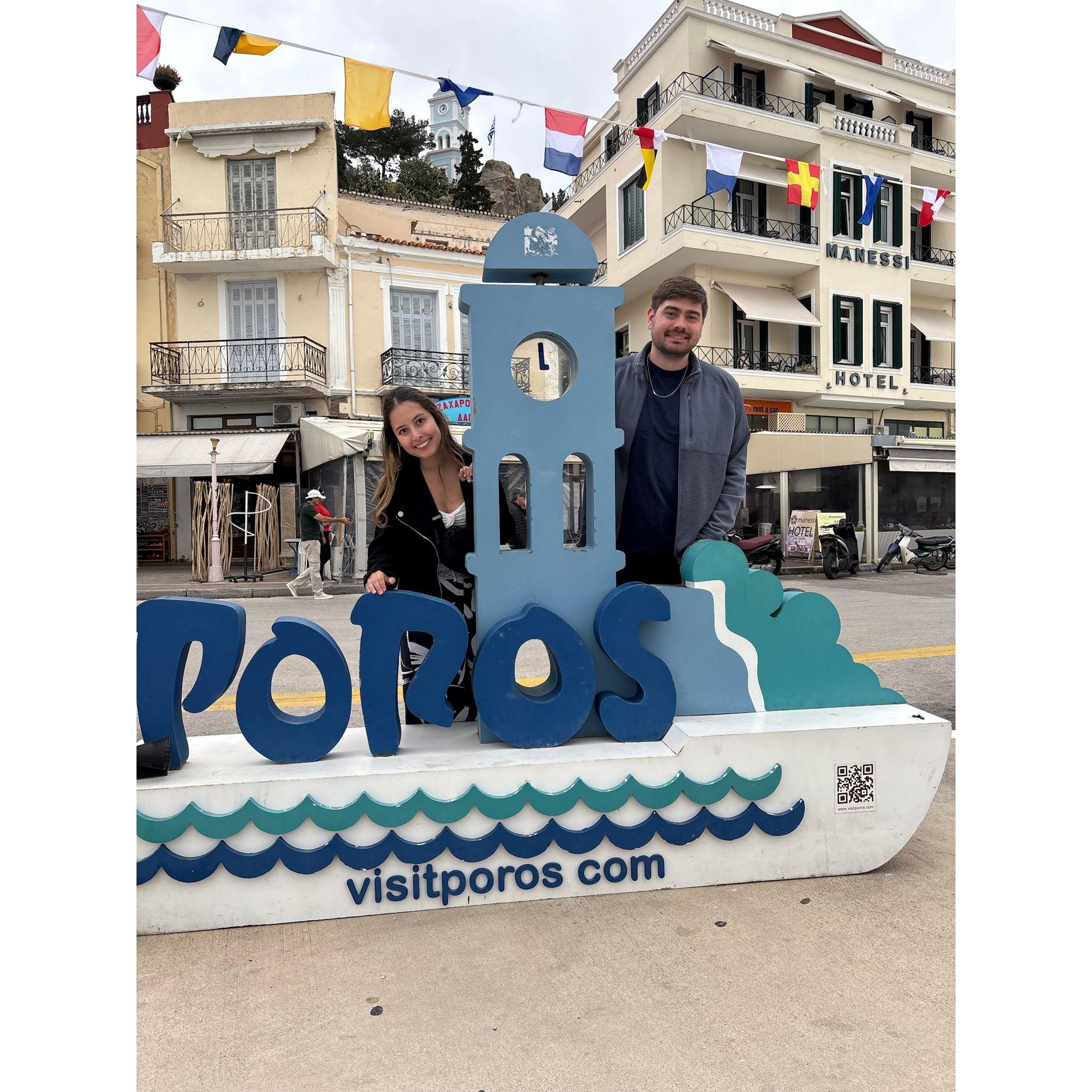 One of the islands we visited during our island hopping tour in Greece