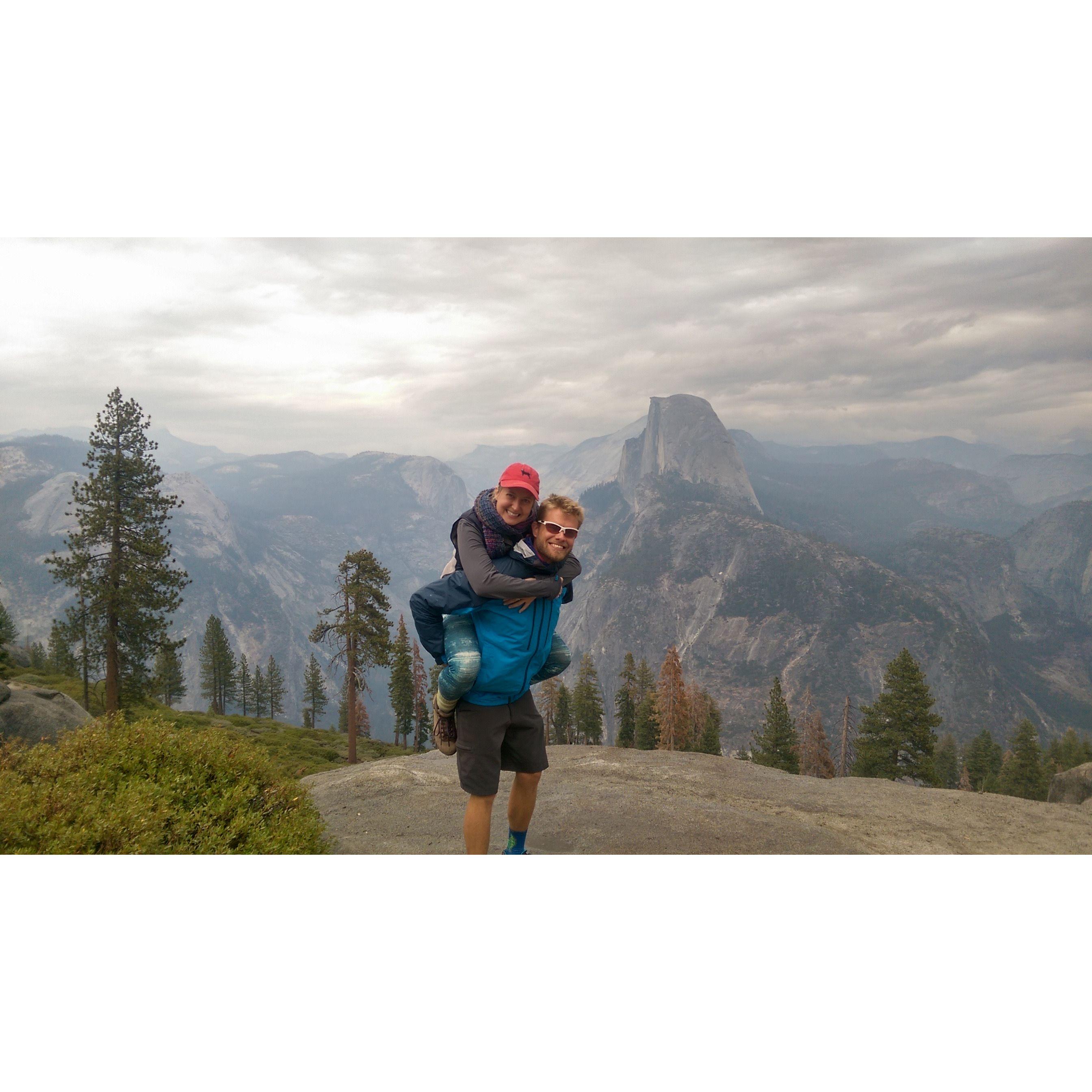 Our first camping trip to Yosemite!
