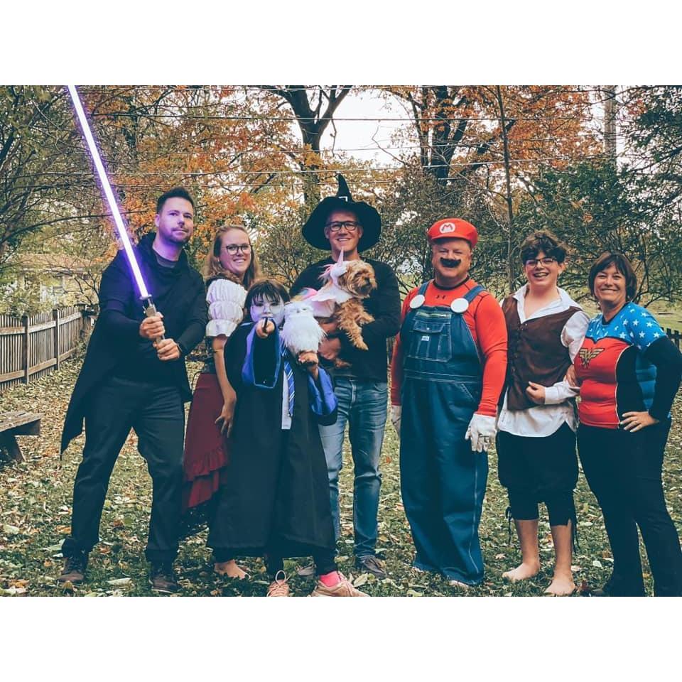 Our family knows how to celebrate Halloween!