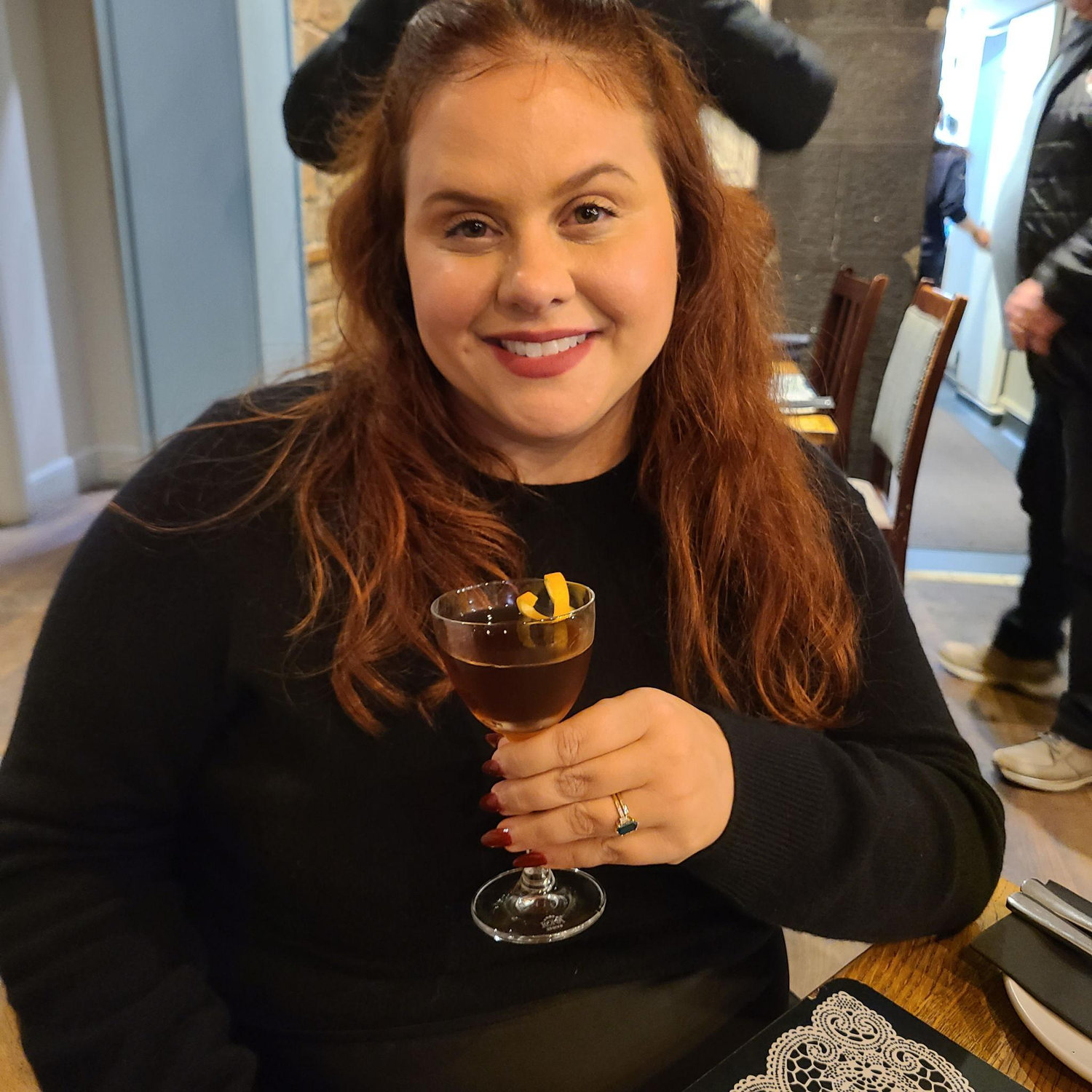 Our first night in Edinburgh at the Scran & Scallie where I had haggis for the firs time (and LOVED it)