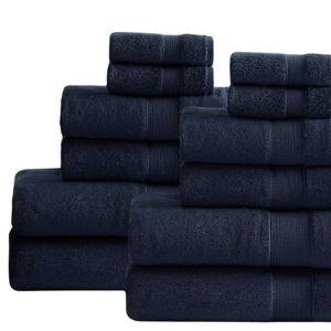 Set of 12 Classic Towel Bundle in Navy | Pottery Barn