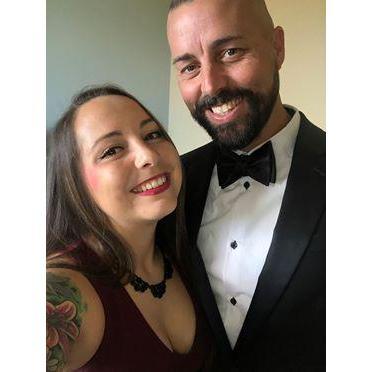 Wedding time! Don't we clean up nice?