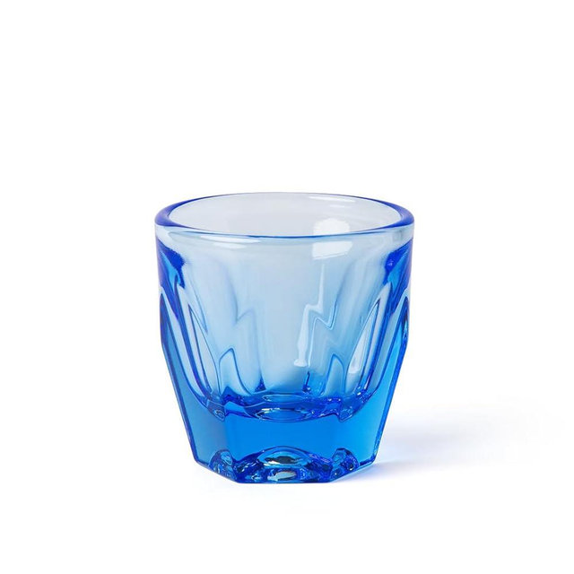 notNeutral Vero Glass Cortado, 4.25 oz. 2-pack, Ocean Blue