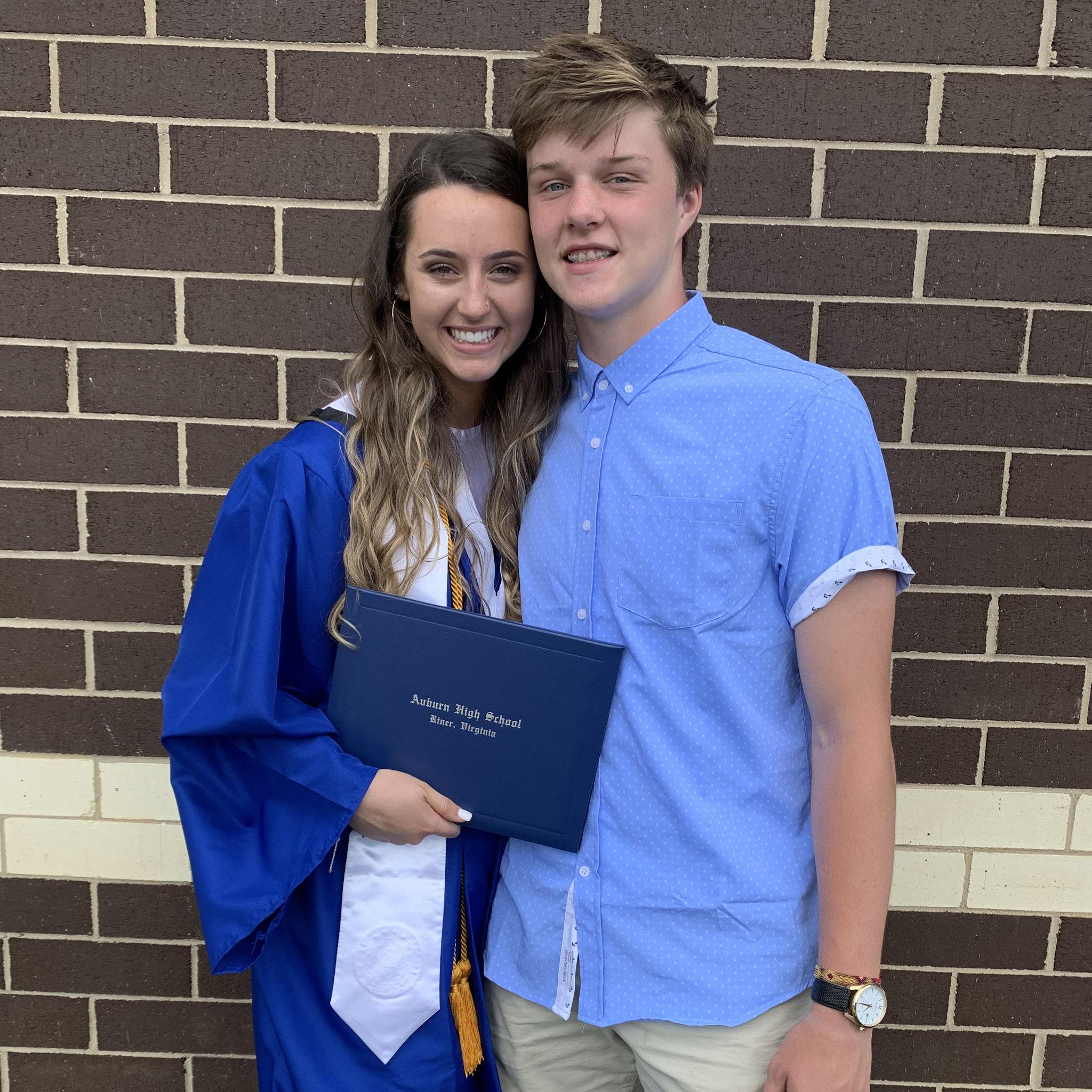 Rachel graduating from High School in 2020. 💕