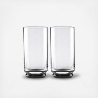 Charles Lane Highball Glass, Set of 2