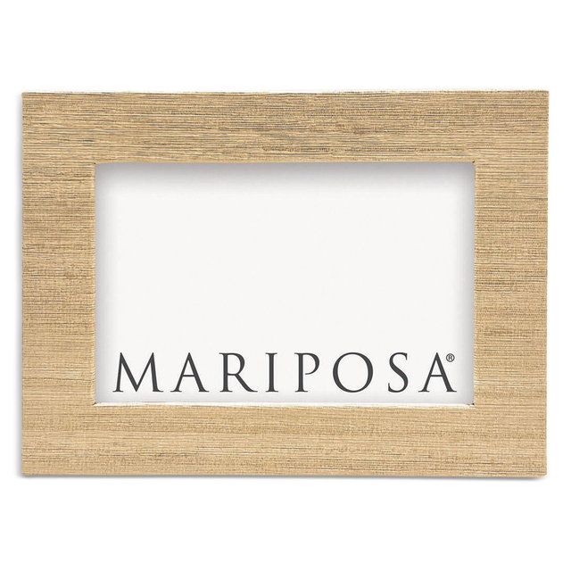 Mariposa Mallorca Faux Grasscloth Frame, 4" x 6"