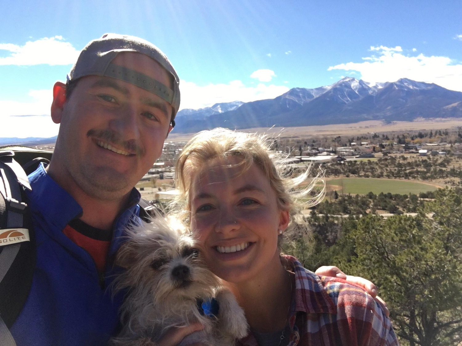 Hiking in Buena Vista with Cheetoh