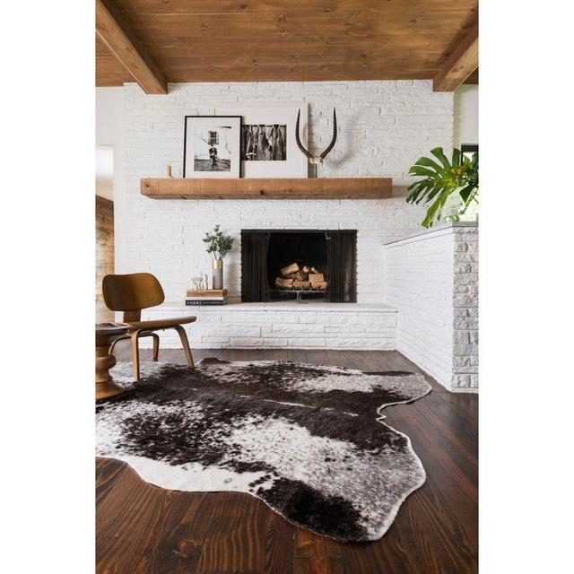 Cyrus Ivory/Charcoal Area Rug