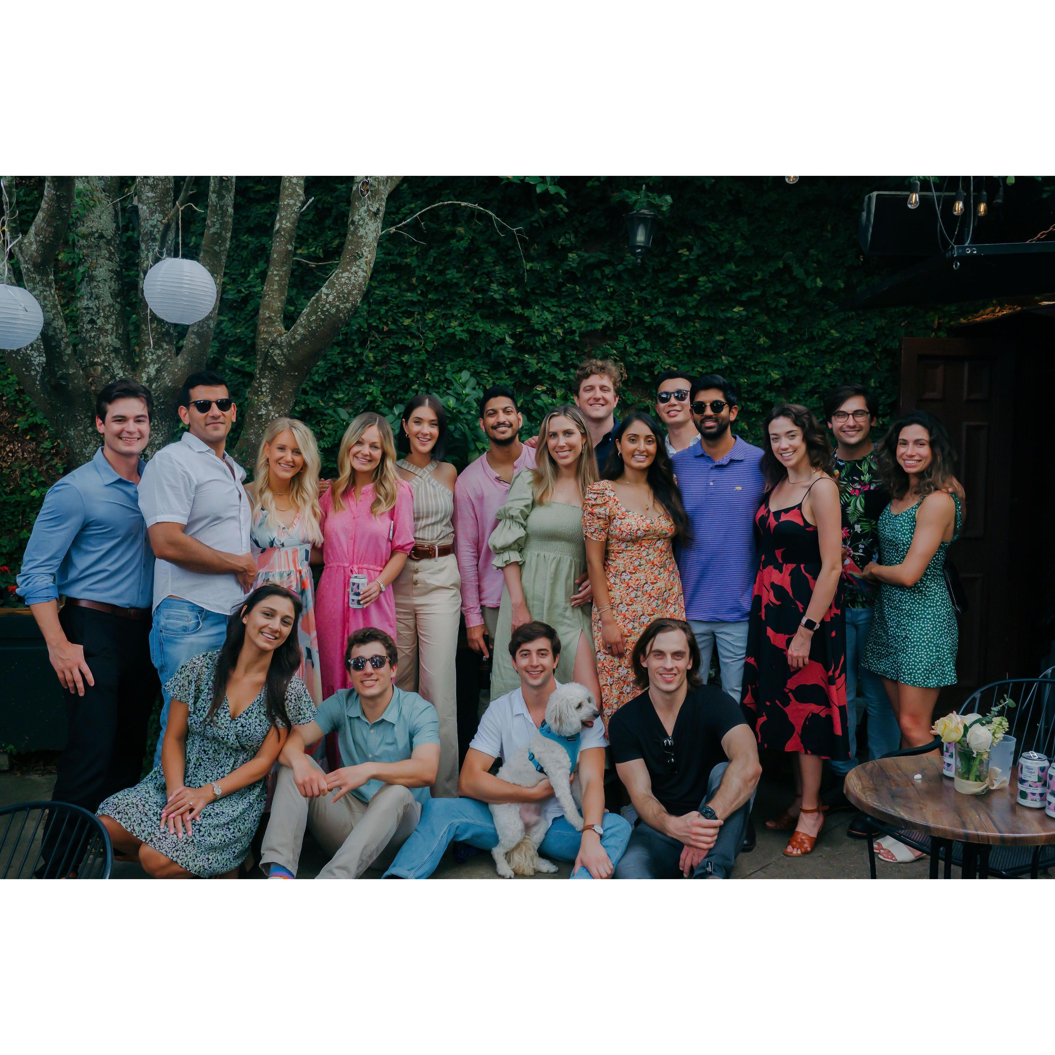 A few of the people we love at our engagement party.