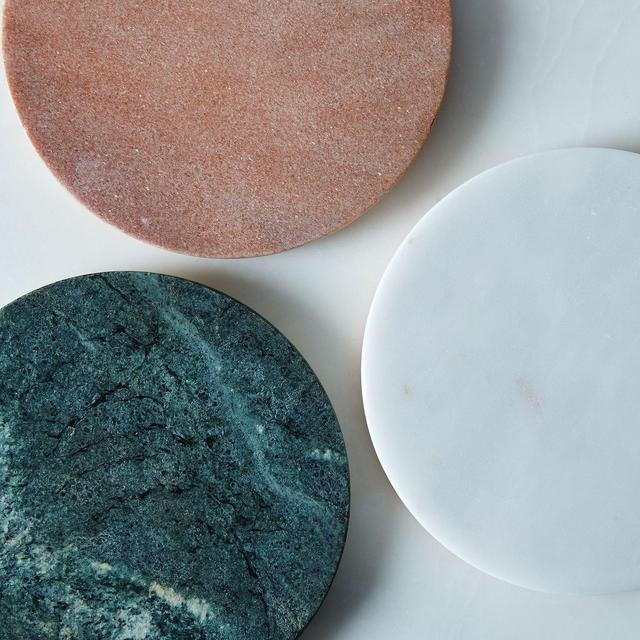 Marble & Metal Trivet