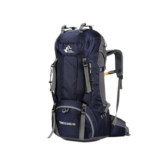 Bseash 60L Waterproof Hiking Camping Backpack with Rain Cover, Large Outdoor Sport Travel Daypack Rucksack for Climbing