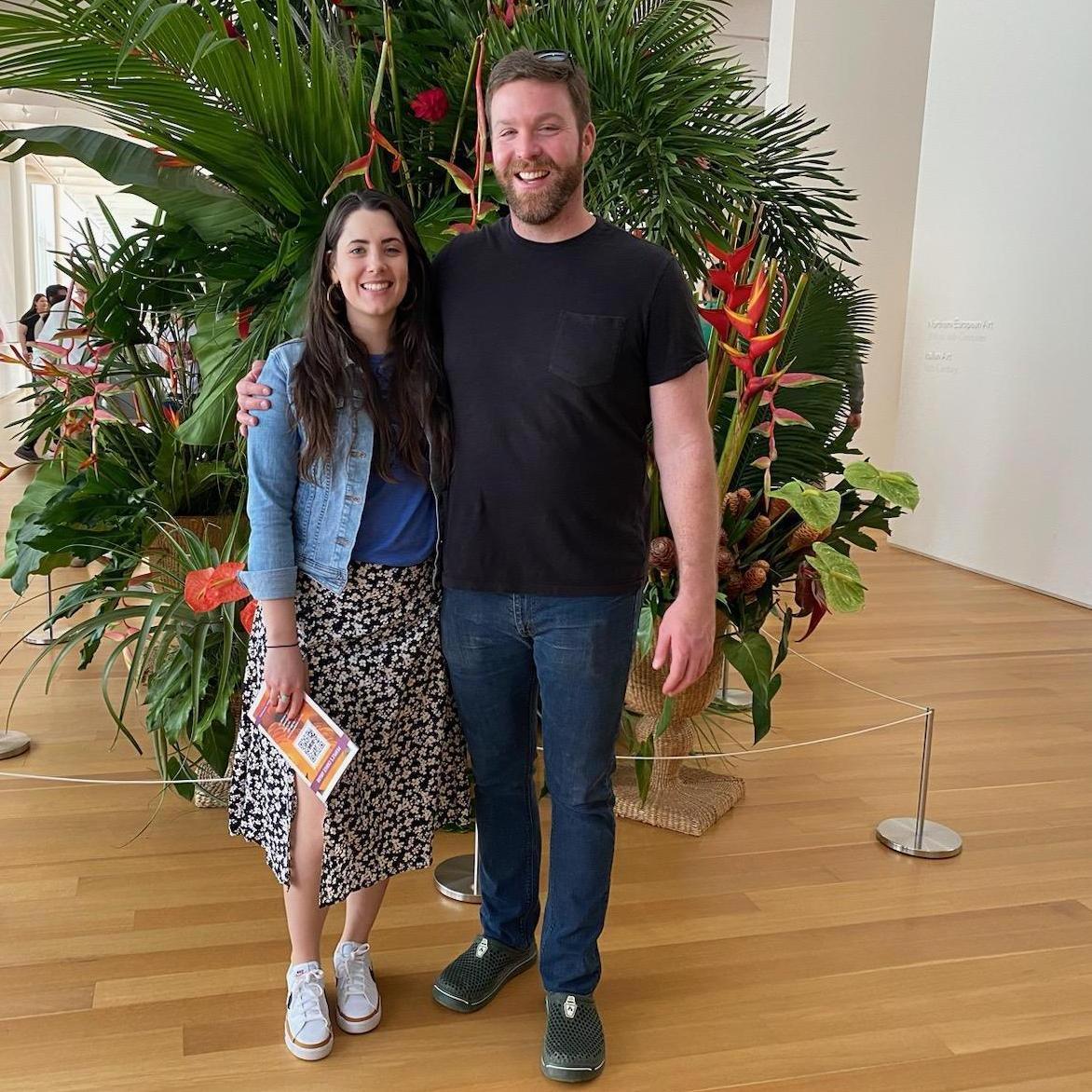 [March 2022] Art in Bloom exhibit at Raleigh Museum of Art