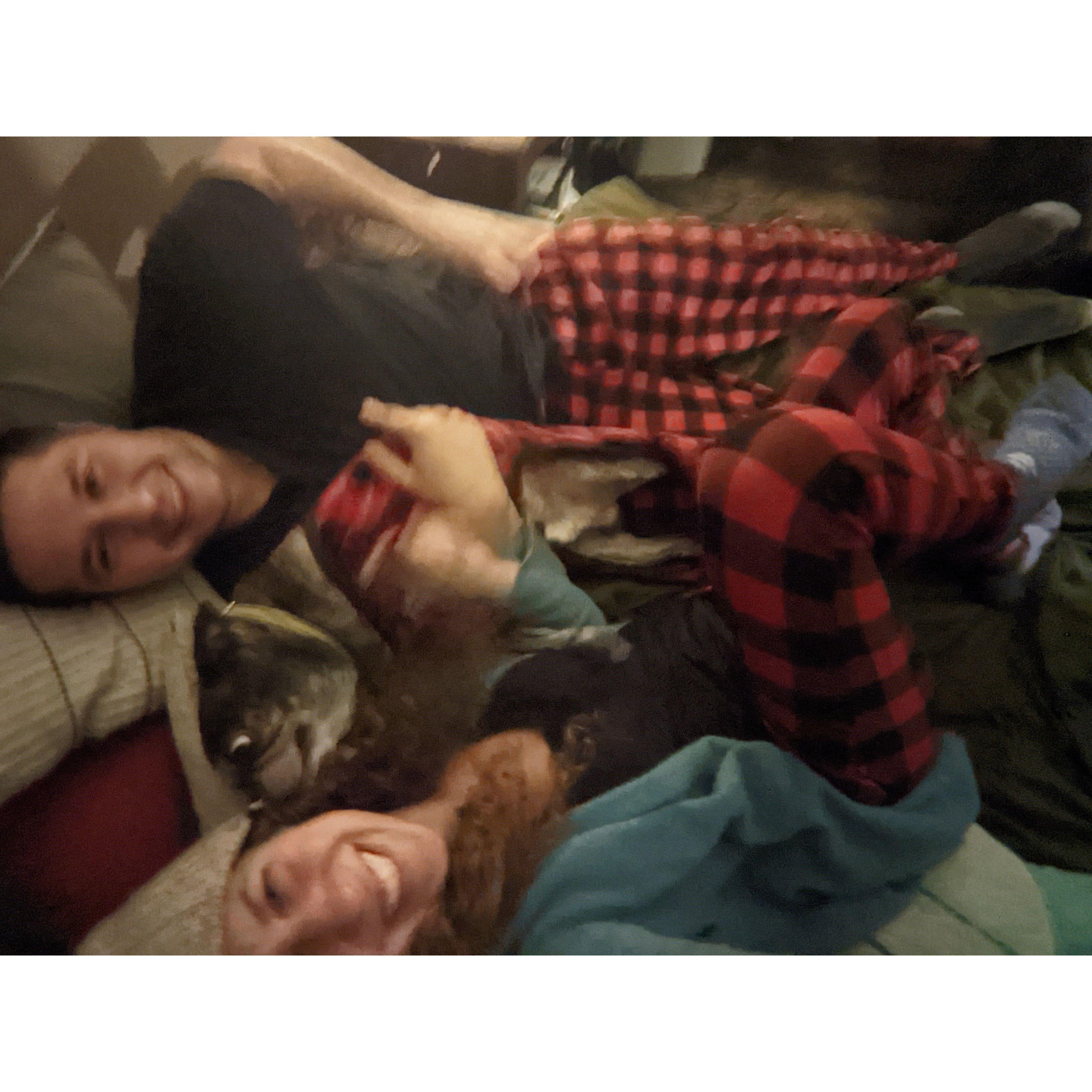 Iggy's pajama party 🐾