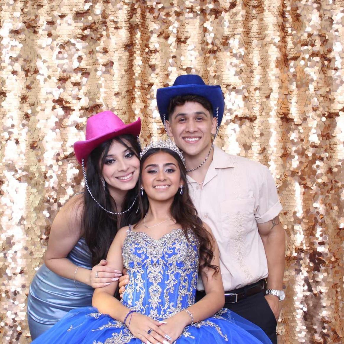 Ari’s quinceañera; the day before Kevin proposed!