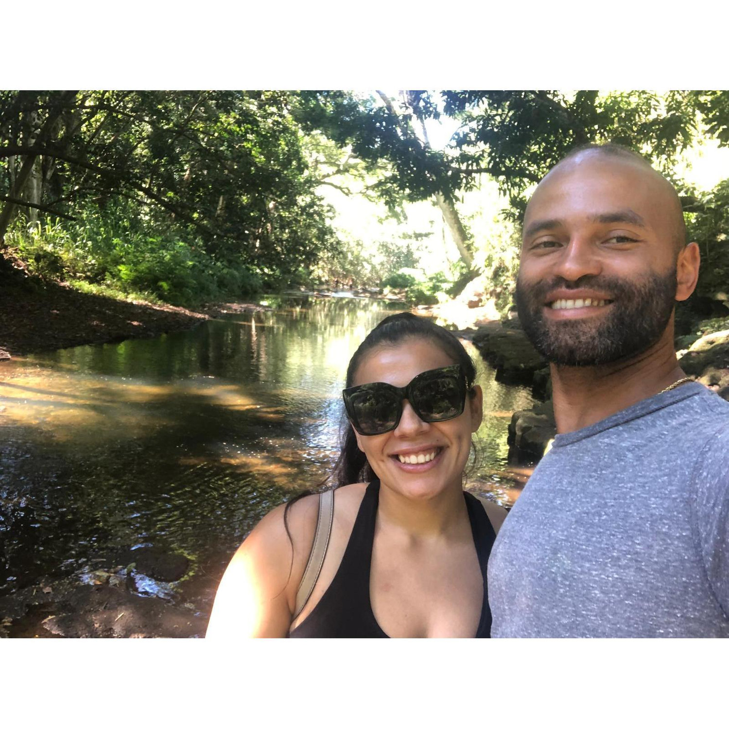 Hiking with mi amor