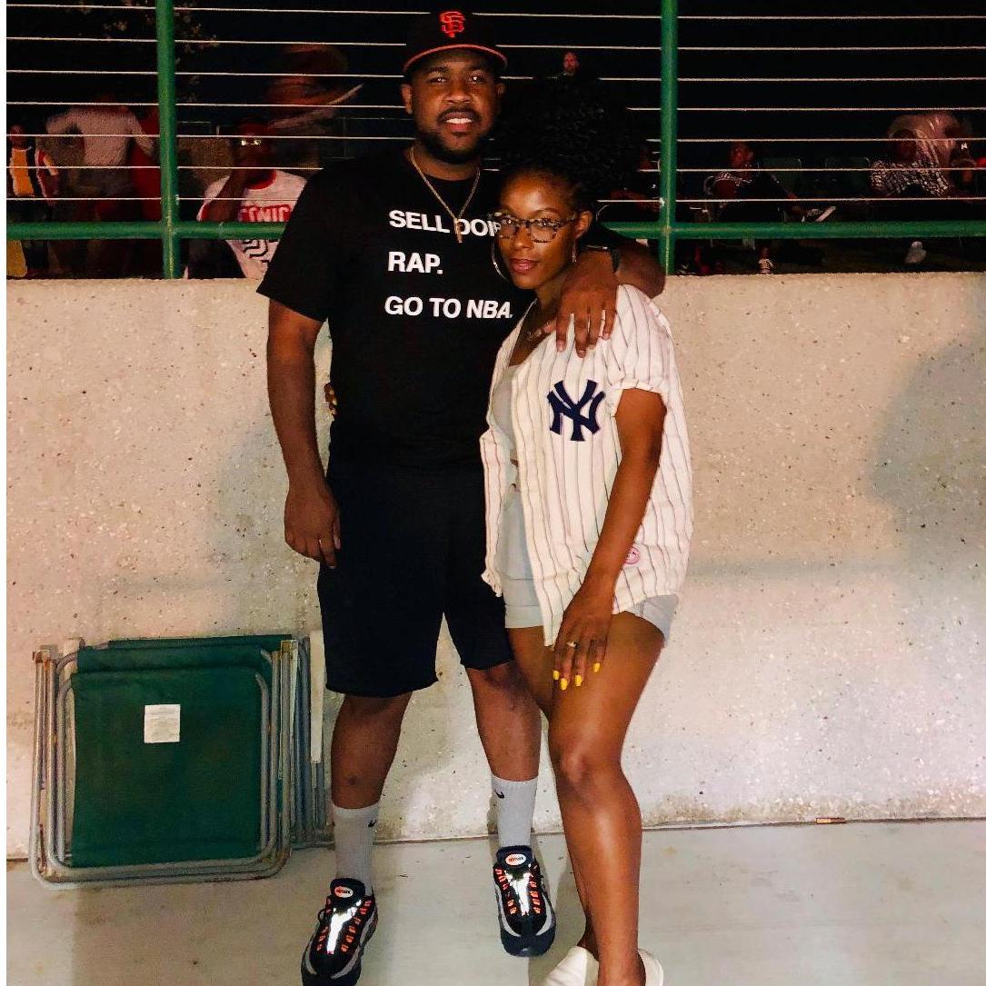 Our first concert. We went to see Mary J. Blige and Nas in August 2019.