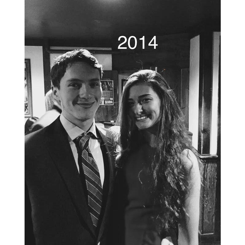 Adrian and Caity's first offical date to the Rugby formal.