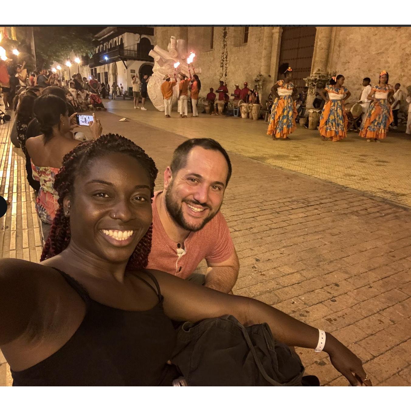 June 2024: Performance in the Old City of Cartagena, Colombia!