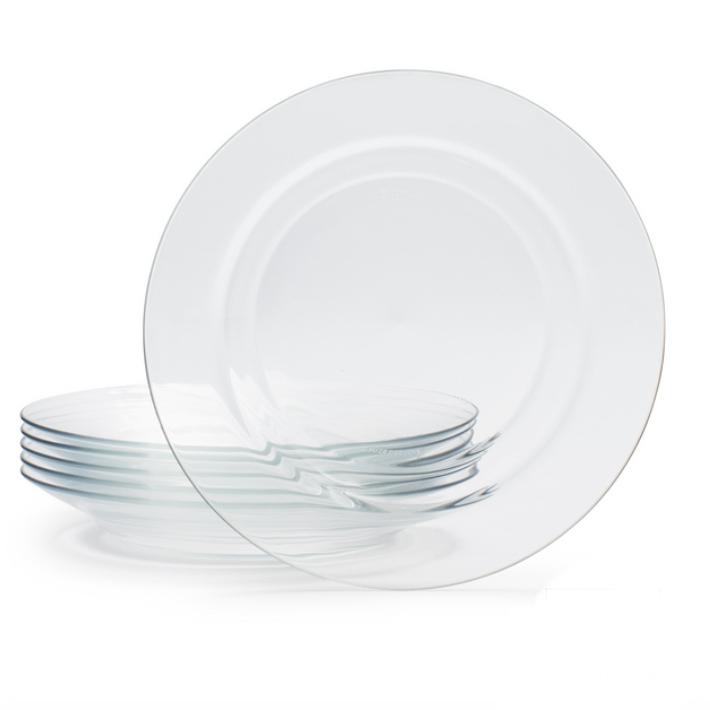 Duralex Lys Soup Plate, Set of 6
